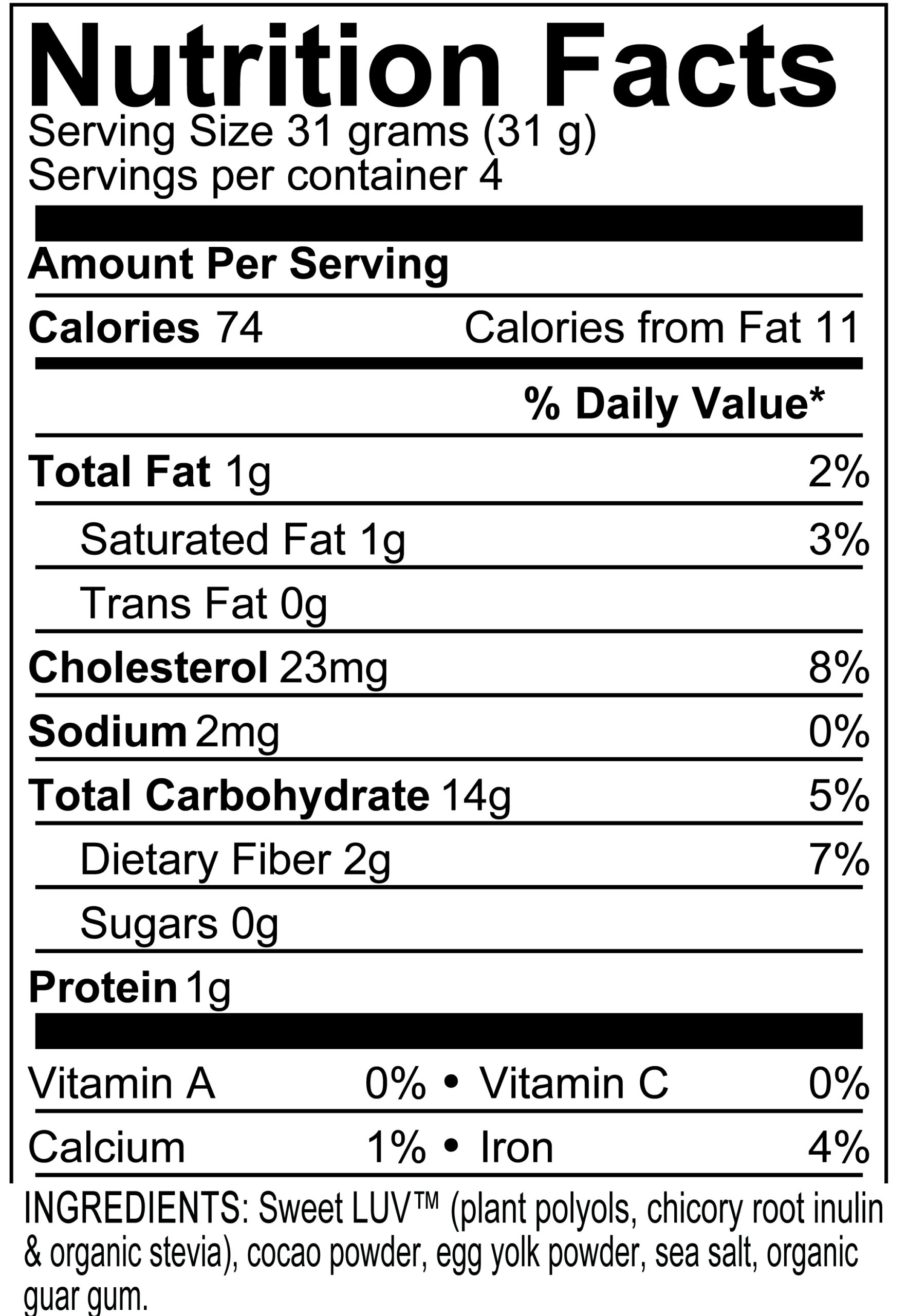 Nutrition Facts